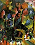 Wassily Kandinsky picture withe an archer oil painting